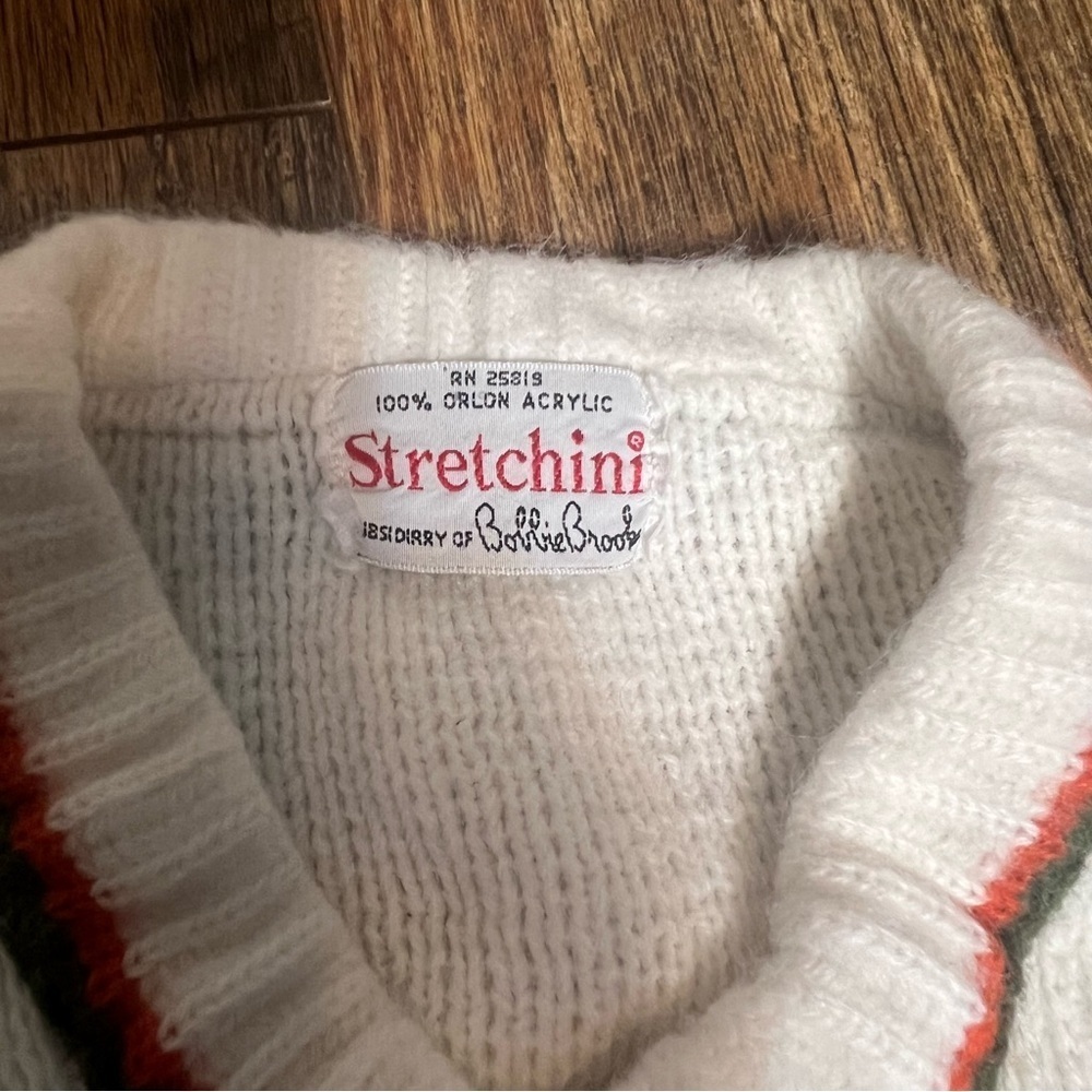 Vintage, 1970s Stretchini Bobbie Brooks boys sweater size 4/5 - Picture 2 of 4